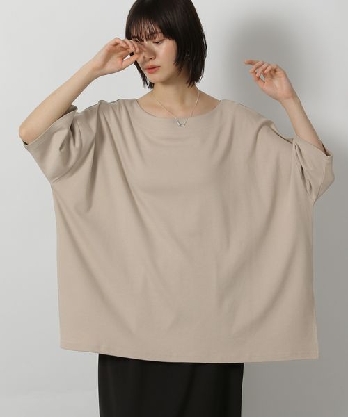 LAKOLE スムースボートネック半袖 グレー FREE ウィメンズインナー ラコレ 576249 and ST アンドエスティ(旧ドットエスティ) LAKOLE スムースボートネック半袖 グレー FREE ウィメンズインナー ラコレ 576249 and ST アンドエスティ(旧ドットエスティ)