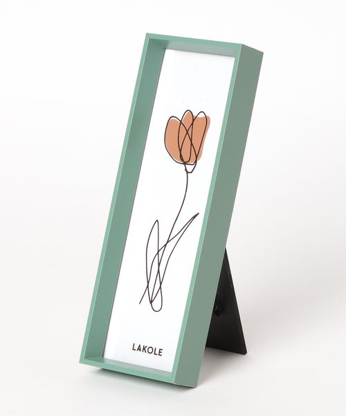 LAKOLE FLOWERアートフレーム インテリア用品 グリーン FREE ラコレ 576420 and ST アンドエスティ(旧ドットエスティ) LAKOLE FLOWERアートフレーム インテリア用品 グリーン FREE ラコレ 576420 and ST アンドエスティ(旧ドットエスティ)