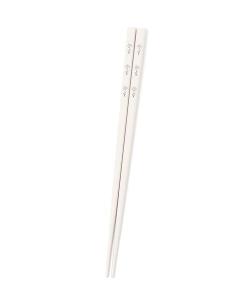 LAKOLE FLOWERプリント四角箸 箸・カトラリー・卓上用品 ベージュ FREE ラコレ 577360 and ST アンドエスティ(旧ドットエスティ) LAKOLE FLOWERプリント四角箸 箸・カトラリー・卓上用品 ベージュ FREE ラコレ 577360 and ST アンドエスティ(旧ドットエスティ)
