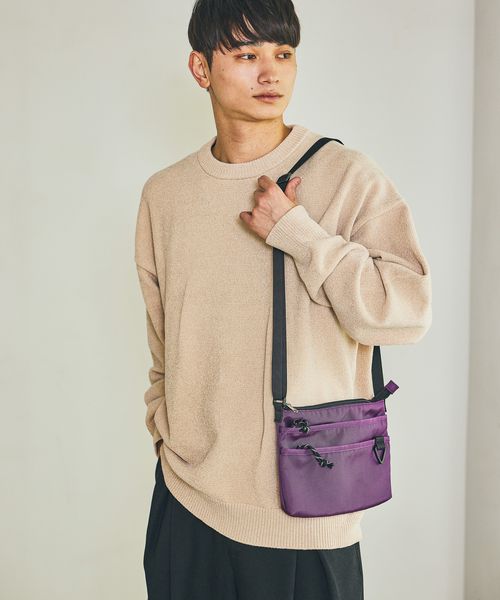 LAKOLE オックスサコッシュ パープル FREE メンズグッズ ラコレ 578545 and ST アンドエスティ（旧ドットエスティ）