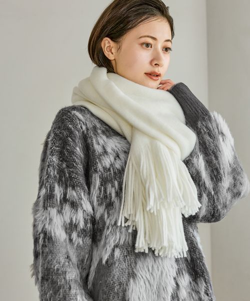 LAKOLE ミンクタッチストール ライトグレー FREE ウィメンズグッズ ラコレ 579482 and ST アンドエスティ(旧ドットエスティ) LAKOLE ミンクタッチストール ライトグレー FREE ウィメンズグッズ ラコレ 579482 and ST アンドエスティ(旧ドットエスティ)