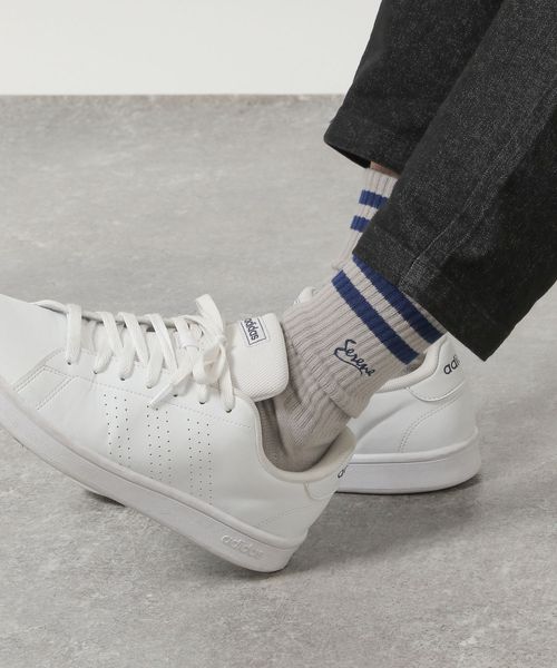 LAKOLE ジャストラインロゴソックス グレー FREE メンズグッズ ラコレ 581244 and ST アンドエスティ(旧ドットエスティ) LAKOLE ジャストラインロゴソックス グレー FREE メンズグッズ ラコレ 581244 and ST アンドエスティ(旧ドットエスティ)