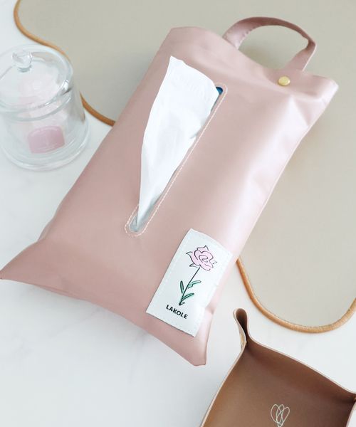 LAKOLE FLOWERティッシュカバー インテリア用品 ピンク FREE ラコレ 582704 and ST アンドエスティ(旧ドットエスティ) LAKOLE FLOWERティッシュカバー インテリア用品 ピンク FREE ラコレ 582704 and ST アンドエスティ(旧ドットエスティ)