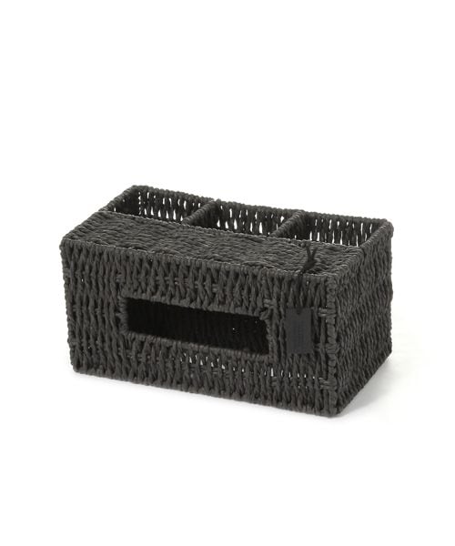 LAKOLE ペーパーティッシュ&リモコン収納ボックス インテリア用品 グレー FREE ラコレ 586753 and ST アンドエスティ(旧ドットエスティ) LAKOLE ペーパーティッシュ&リモコン収納ボックス インテリア用品 グレー FREE ラコレ 586753 and ST アンドエスティ(旧ドットエスティ)