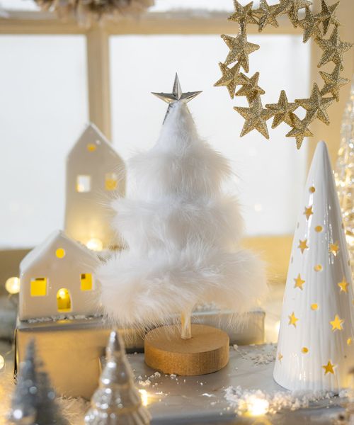 LAKOLE スノーファーツリー クリスマス ライトグレー FREE ラコレ 587030 and ST アンドエスティ(旧ドットエスティ) LAKOLE スノーファーツリー クリスマス ライトグレー FREE ラコレ 587030 and ST アンドエスティ(旧ドットエスティ)