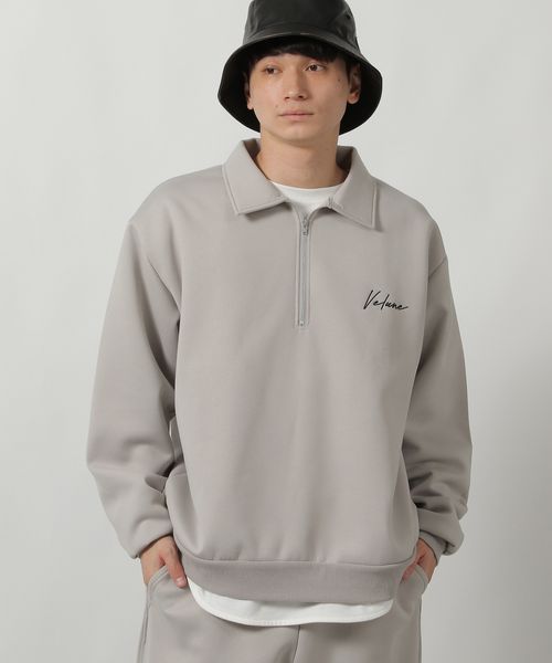 LAKOLE 【セットアップ可】マットスエードダンボールハーフZIP ライトグレー M メンズインナー ラコレ 587058 and ST アンドエスティ(旧ドットエスティ) LAKOLE 【セットアップ可】マットスエードダンボールハーフZIP ライトグレー M メンズインナー ラコレ 587058 and ST アンドエスティ(旧ドットエスティ)