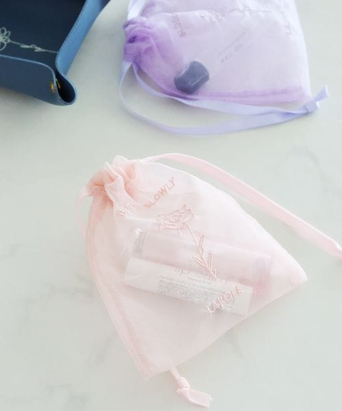 LAKOLE FLOWERオーガンジー巾着 トラベル ピンク FREE ラコレ 587217 and ST アンドエスティ(旧ドットエスティ) LAKOLE FLOWERオーガンジー巾着 トラベル ピンク FREE ラコレ 587217 and ST アンドエスティ(旧ドットエスティ)