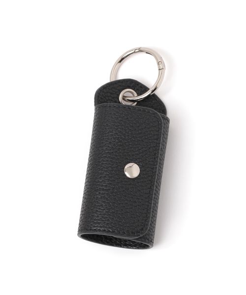 LAKOLE フェイクレザースクエアキーケース シルバー FREE メンズグッズ ラコレ 587336 and ST アンドエスティ（旧ドットエスティ）