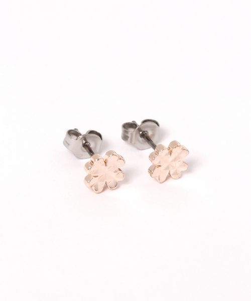 LAKOLE ラインクローバーピアス[一部店舗限定アイテム] ピンク FREE ウィメンズグッズ ラコレ 589095 and ST アンドエスティ（旧ドットエスティ）