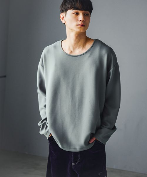 LAKOLE ダンボールUネック長袖T ライトグレー L メンズインナー ラコレ 589555 and ST アンドエスティ(旧ドットエスティ) LAKOLE ダンボールUネック長袖T ライトグレー L メンズインナー ラコレ 589555 and ST アンドエスティ(旧ドットエスティ)