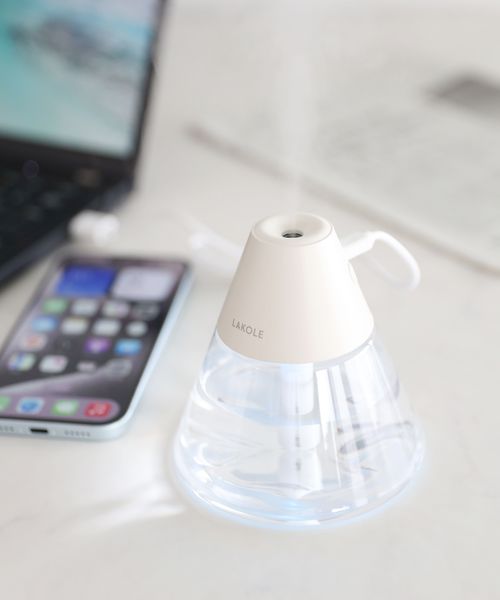 LAKOLE ミニUSB加湿器 AV家電 ベージュ FREE ラコレ 591148 and ST アンドエスティ(旧ドットエスティ) LAKOLE ミニUSB加湿器 AV家電 ベージュ FREE ラコレ 591148 and ST アンドエスティ(旧ドットエスティ)