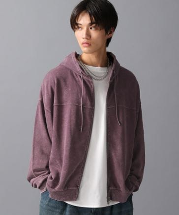 ウォッシュドZIPパーカー | [公式]ラコレ（LAKOLE）通販