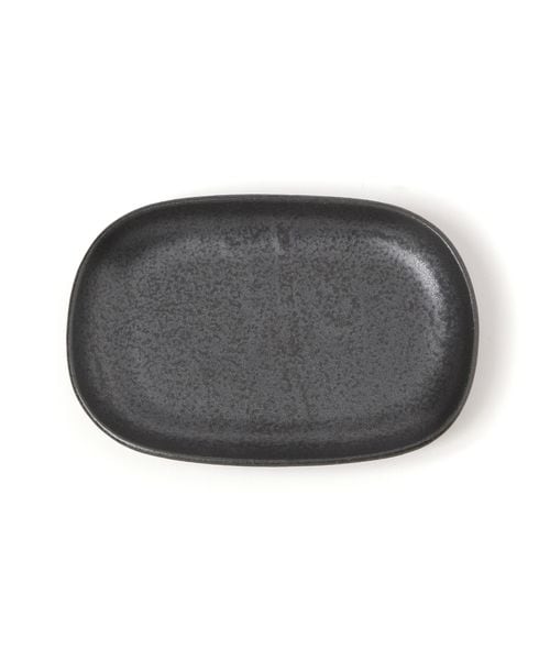 LAKOLE シンプル小判皿 和食器 シルバー FREE ラコレ 595738 and ST アンドエスティ（旧ドットエスティ）