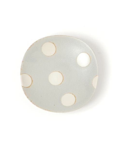 LAKOLE 4寸皿水玉 和食器 グレー FREE ラコレ 595739 and ST アンドエスティ(旧ドットエスティ) LAKOLE 4寸皿水玉 和食器 グレー FREE ラコレ 595739 and ST アンドエスティ(旧ドットエスティ)