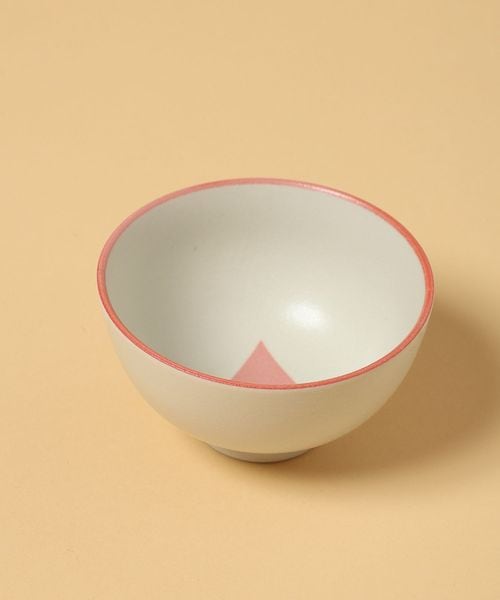 LAKOLE 【らこれキッズ】マルサンカク陶器茶碗 ベビー&キッズ ピンク FREE ラコレ 599080 and ST アンドエスティ(旧ドットエスティ) LAKOLE 【らこれキッズ】マルサンカク陶器茶碗 ベビー&キッズ ピンク FREE ラコレ 599080 and ST アンドエスティ(旧ドットエスティ)