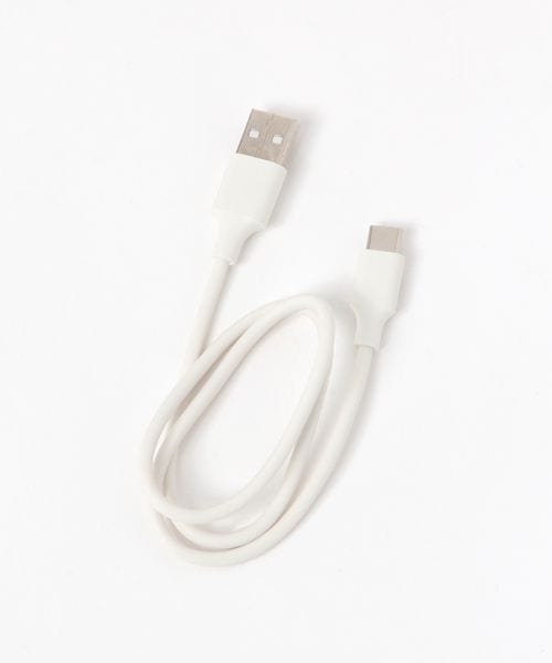 LAKOLE USB A & USB Type-Cケーブル[0.5m] ガジェット ベージュ FREE ラコレ 601577 and ST アンドエスティ（旧ドットエスティ）