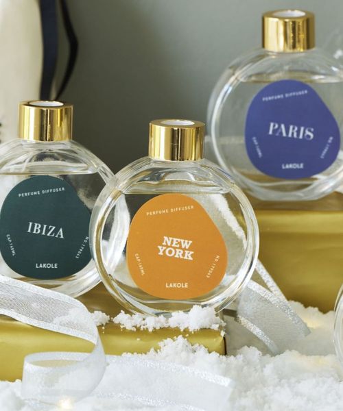 LAKOLE パフュームディフューザー[NEW YORK] フレグランス ホワイト FREE ラコレ 602713 and ST アンドエスティ（旧ドットエスティ）