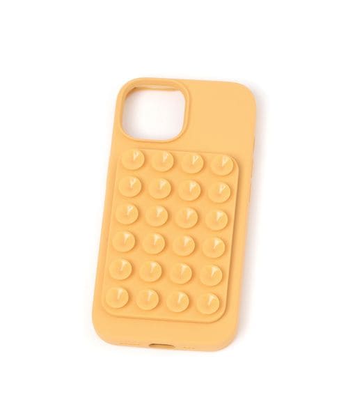 LAKOLE くっつくiPhoneケース[iPhone13/14/15] ガジェット イエロー FREE ラコレ 606099 and ST アンドエスティ（旧ドットエスティ）