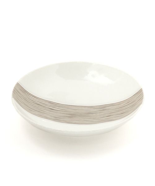 LAKOLE とくさラインカレーパスタ皿 和食器 ベージュ FREE ラコレ 704294 and ST アンドエスティ(旧ドットエスティ) LAKOLE とくさラインカレーパスタ皿 和食器 ベージュ FREE ラコレ 704294 and ST アンドエスティ(旧ドットエスティ)