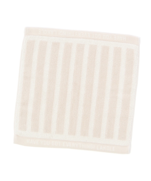 LAKOLE 今治産ハンドタオル[ボーダー] バス・トイレ用品 ライトグレー FREE ラコレ 936663 and ST アンドエスティ（旧ドットエスティ）