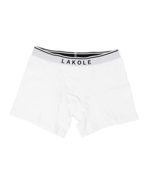 LAKOLE プレーンロゴボクサーパンツ ライトグレー S メンズグッズ ラコレ 936962 and ST アンドエスティ(旧ドットエスティ) LAKOLE プレーンロゴボクサーパンツ ライトグレー S メンズグッズ ラコレ 936962 and ST アンドエスティ(旧ドットエスティ)