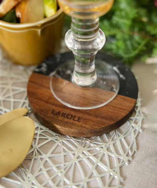 LAKOLE バイカラーコースター テーブルファブリクス シルバー FREE ラコレ 969281 and ST アンドエスティ(旧ドットエスティ) LAKOLE バイカラーコースター テーブルファブリクス シルバー FREE ラコレ 969281 and ST アンドエスティ(旧ドットエスティ)