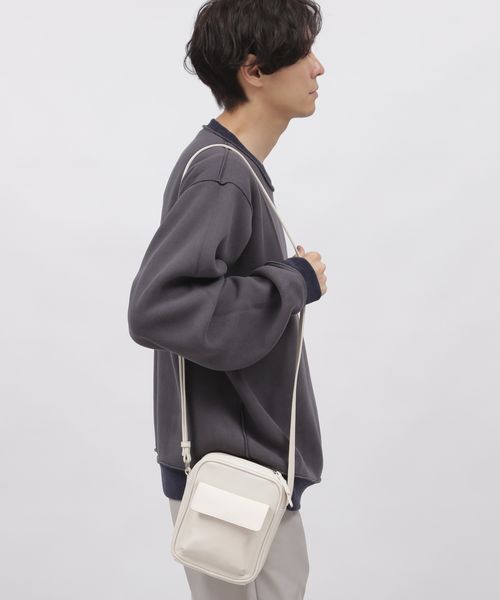 LAKOLE FLフラップミニショルダー グレー FREE メンズグッズ ラコレ 969627 and ST アンドエスティ(旧ドットエスティ) LAKOLE FLフラップミニショルダー グレー FREE メンズグッズ ラコレ 969627 and ST アンドエスティ(旧ドットエスティ)