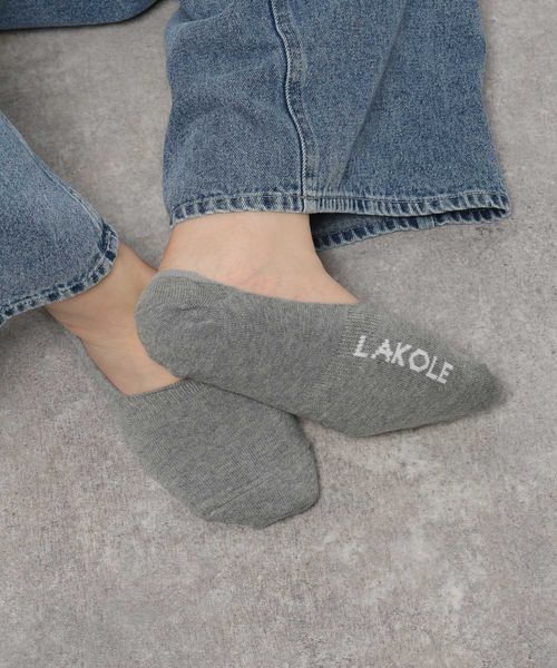 LAKOLE カラーカバーソックス グレー FREE メンズグッズ ラコレ 970141 and ST アンドエスティ(旧ドットエスティ) LAKOLE カラーカバーソックス グレー FREE メンズグッズ ラコレ 970141 and ST アンドエスティ(旧ドットエスティ)