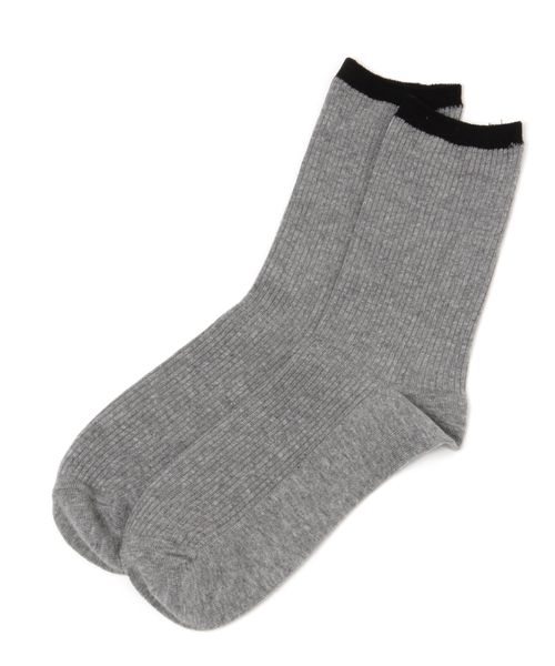 LAKOLE ジャストリブラインソックス[一部店舗限定アイテム] シルバー FREE メンズグッズ ラコレ 970242 and ST アンドエスティ（旧ドットエスティ）