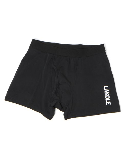LAKOLE サイドロゴボクサーパンツ2 シルバー M メンズグッズ ラコレ 971022 and ST アンドエスティ(旧ドットエスティ) LAKOLE サイドロゴボクサーパンツ2 シルバー M メンズグッズ ラコレ 971022 and ST アンドエスティ(旧ドットエスティ)