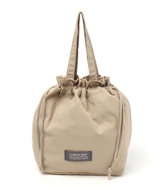 LAKOLE ランチ巾着トートバッグ2 ランチ用品 ブラウン FREE ラコレ 978174 and ST アンドエスティ(旧ドットエスティ) LAKOLE ランチ巾着トートバッグ2 ランチ用品 ブラウン FREE ラコレ 978174 and ST アンドエスティ(旧ドットエスティ)