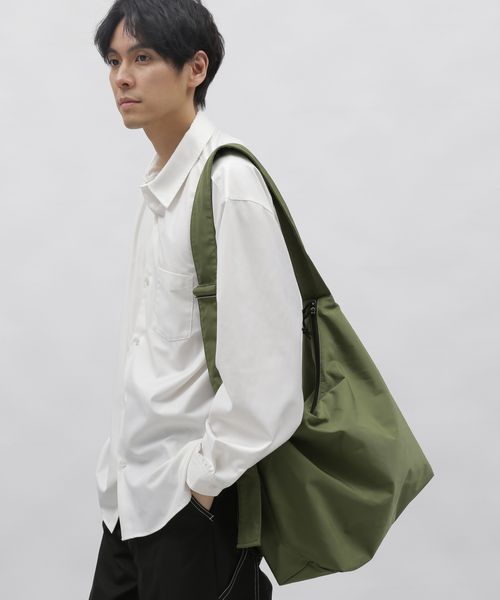LAKOLE ラージショルダーBAG カーキ FREE メンズグッズ ラコレ 980172 and ST アンドエスティ(旧ドットエスティ) LAKOLE ラージショルダーBAG カーキ FREE メンズグッズ ラコレ 980172 and ST アンドエスティ(旧ドットエスティ)