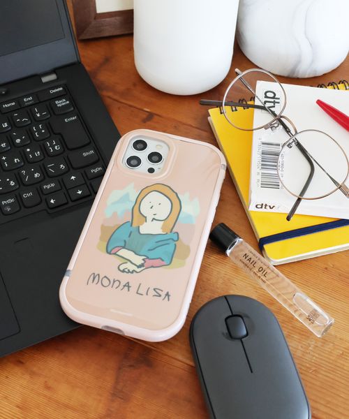 LAKOLE [世界の名作]フレームカラーiPhoneケース ガジェット オフホワイト S ラコレ 984388 and ST アンドエスティ（旧ドットエスティ）