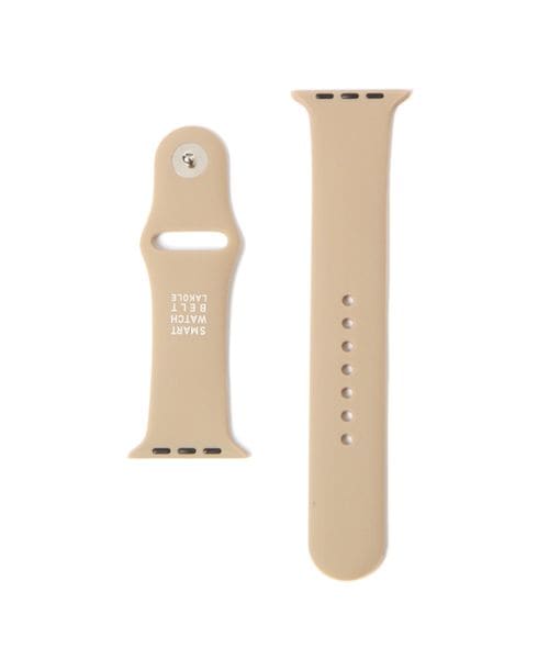 LAKOLE AppleWatchベルト[シリコン] ガジェット ブラウン S ラコレ 990196 and ST アンドエスティ（旧ドットエスティ）