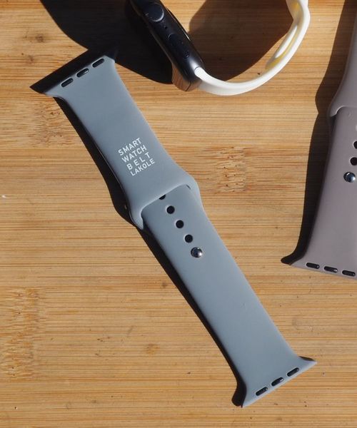 LAKOLE AppleWatchベルト[シリコン] ガジェット ライトブルー XS ラコレ 990196 and ST アンドエスティ（旧ドットエスティ）