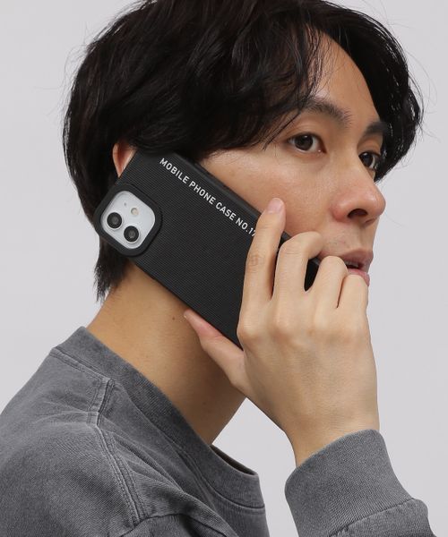 LAKOLE 縦ラインiPhoneケース[一部店舗限定アイテム] ガジェット チャコールグレー XS ラコレ 991464 and ST アンドエスティ（旧ドットエスティ）