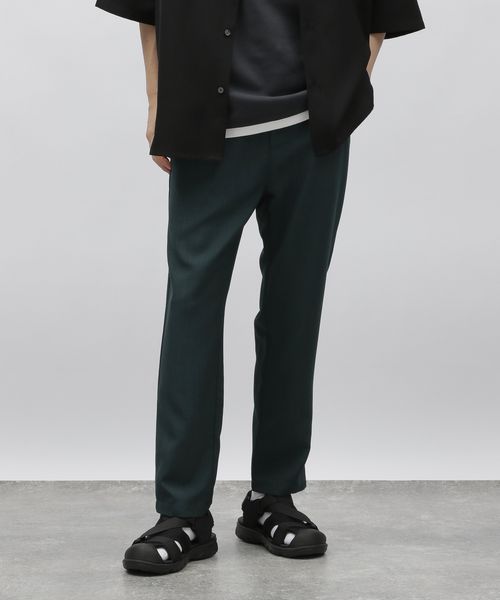 LAKOLE DRYPEスリムパンツ グリーン S メンズボトムス ラコレ 993508 and ST アンドエスティ(旧ドットエスティ) LAKOLE DRYPEスリムパンツ グリーン S メンズボトムス ラコレ 993508 and ST アンドエスティ(旧ドットエスティ)