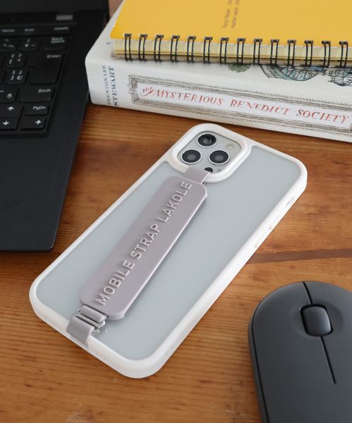 LAKOLE スマホストラップバンド ガジェット グレー FREE ラコレ 994562 and ST アンドエスティ(旧ドットエスティ) LAKOLE スマホストラップバンド ガジェット グレー FREE ラコレ 994562 and ST アンドエスティ(旧ドットエスティ)