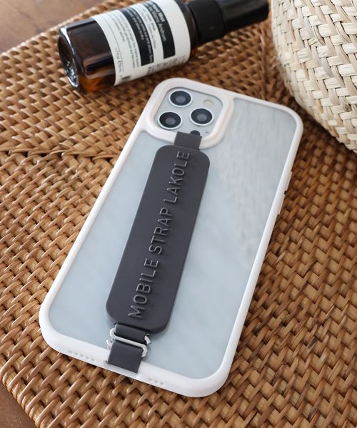 LAKOLE スマホストラップバンド ガジェット チャコールグレー FREE ラコレ 994562 and ST アンドエスティ(旧ドットエスティ) LAKOLE スマホストラップバンド ガジェット チャコールグレー FREE ラコレ 994562 and ST アンドエスティ(旧ドットエスティ)