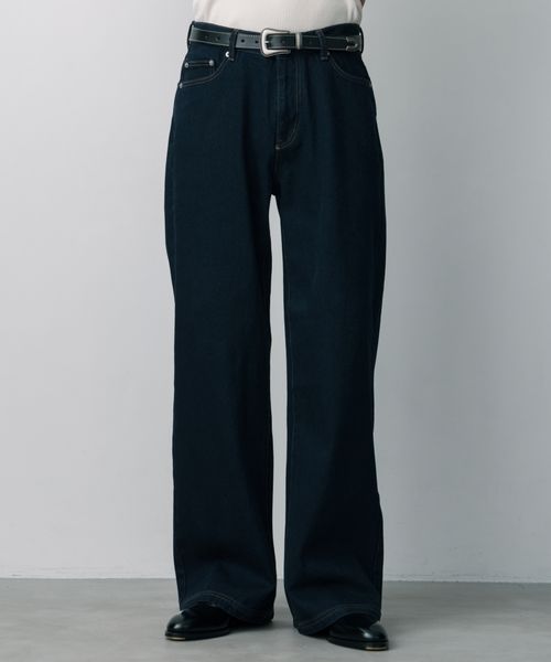 LEAD PROJECT 【LURAKU】Semi-flared washed denim ネイビー M LEAD PROJECT リードプロジェクト 127888 and ST アンドエスティ(旧ドットエスティ) LEAD PROJECT 【LURAKU】Semi-flared washed denim ネイビー M LEAD PROJECT リードプロジェクト 127888 and ST アンドエスティ(旧ドットエスティ)