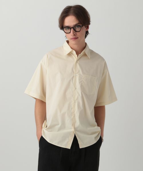 LEAD PROJECT 【LURAKU】Half Sleeve Regular Collar Shirt オフホワイト S LEAD PROJECT リードプロジェクト 127893 and ST アンドエスティ(旧ドットエスティ) LEAD PROJECT 【LURAKU】Half Sleeve Regular Collar Shirt オフホワイト S LEAD PROJECT リードプロジェクト 127893 and ST アンドエスティ(旧ドットエスティ)