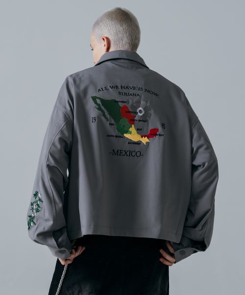 LEAD PROJECT 【ajouter flow】cosmos souvenir jacket ライトグレー L LEAD PROJECT リードプロジェクト 151094 and ST アンドエスティ（旧ドットエスティ）