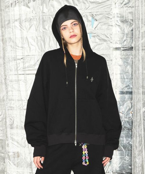 LEAD PROJECT 【ajouter flow】af metal logo double zip-up hoodie ブラック L LEAD PROJECT リードプロジェクト 152576 and ST アンドエスティ(旧ドットエスティ) LEAD PROJECT 【ajouter flow】af metal logo double zip-up hoodie ブラック L LEAD PROJECT リードプロジェクト 152576 and ST アンドエスティ(旧ドットエスティ)