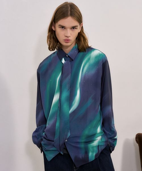 LEAD PROJECT 【BLAYMORE】Aurora Dechine Shirt with Scarf グリーン S LEAD PROJECT リードプロジェクト 247656 and ST アンドエスティ(旧ドットエスティ) LEAD PROJECT 【BLAYMORE】Aurora Dechine Shirt with Scarf グリーン S LEAD PROJECT リードプロジェクト 247656 and ST アンドエスティ(旧ドットエスティ)