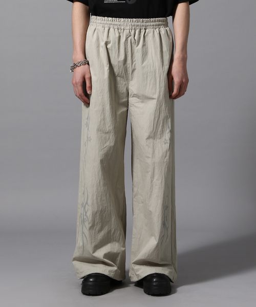LEAD PROJECT 【ajouter flow】tribal print nylon pants オフホワイト L LEAD PROJECT リードプロジェクト 325942 and ST アンドエスティ(旧ドットエスティ) LEAD PROJECT 【ajouter flow】tribal print nylon pants オフホワイト L LEAD PROJECT リードプロジェクト 325942 and ST アンドエスティ(旧ドットエスティ)