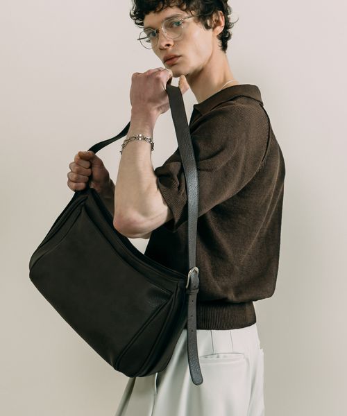 LEAD PROJECT 【LURAKU】Synthetic leather shoulder bag ブラウン FREE LEAD PROJECT リードプロジェクト 450792 and ST アンドエスティ(旧ドットエスティ) LEAD PROJECT 【LURAKU】Synthetic leather shoulder bag ブラウン FREE LEAD PROJECT リードプロジェクト 450792 and ST アンドエスティ(旧ドットエスティ)