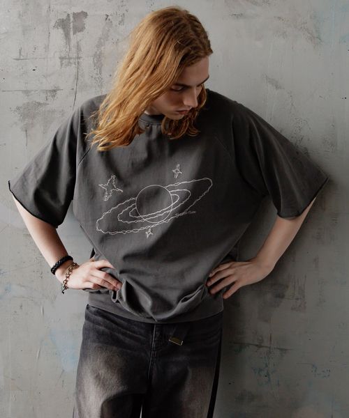 LEAD PROJECT 【ajouter flow】universe pigment T shirt ブラック M LEAD PROJECT リードプロジェクト 571649 and ST アンドエスティ(旧ドットエスティ) LEAD PROJECT 【ajouter flow】universe pigment T shirt ブラック M LEAD PROJECT リードプロジェクト 571649 and ST アンドエスティ(旧ドットエスティ)