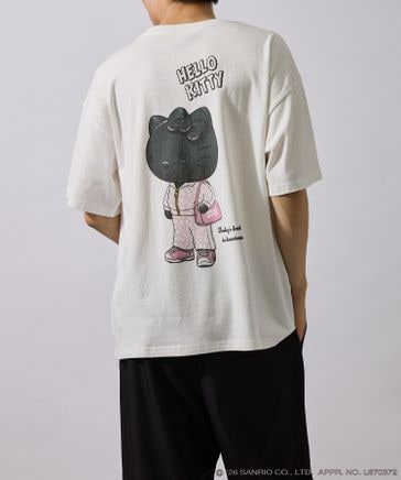 HELLO KITTY/BLACK DESIGN SERIES別注】バックデザインTシャツ | [公式