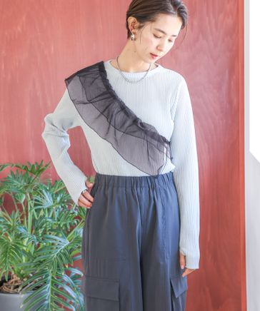 LEPSIM｜ラインストーンプルオーバー | Rakuten Fashion(楽天