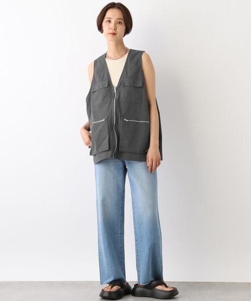 LEPSIM ナイロンポケットベスト